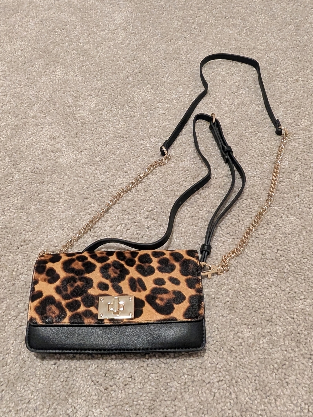 BUNDLE ONLY Aldo Cheetah Print Small Over The Shoulder Adjustable Bag